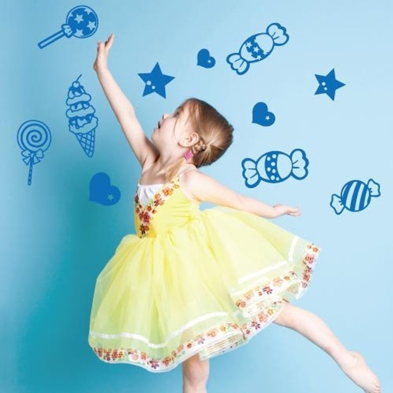 《Smart Design》创意无痕壁贴◆冰淇淋八色可选 - 墙贴/壁贴 - 塑料 红色