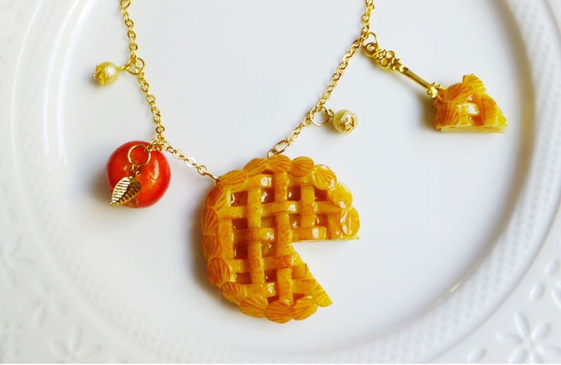 酥脆苹果派挂饰(OT扣) - 其他 - 其他材质 多色