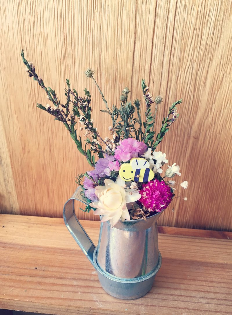 [干燥花] 小园丁花礼 Gardening Gifts (生日 伴手礼 森林系 交换礼物) - 植栽/盆栽 - 植物．花 黄色