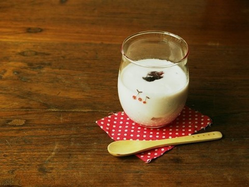 petit 沁凉夏日曲线玻璃杯 RD - 厨房用具 - 玻璃 红色