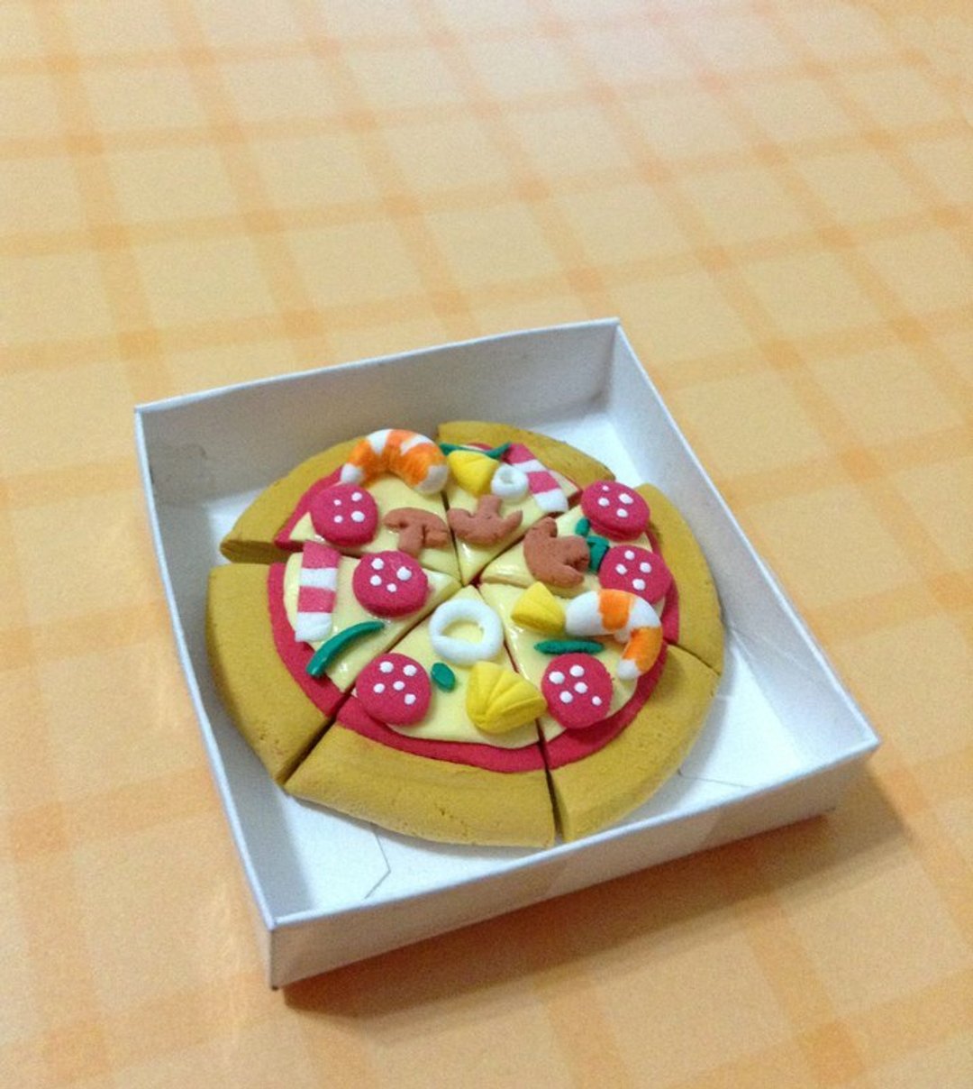 美味PIZZA耳环组(可改耳夹式) ((满600随机送神秘小礼物)) - 耳环/耳夹 - 粘土 多色