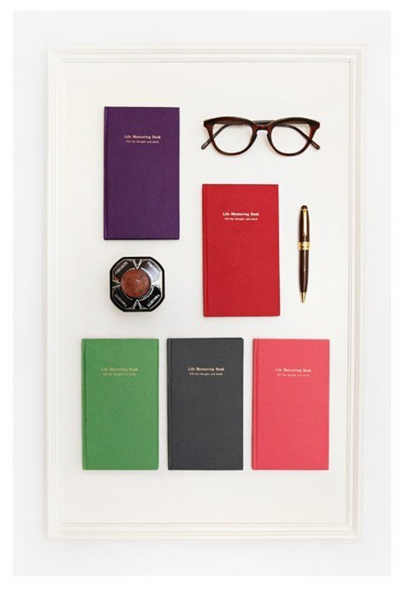 Antenna Shop Life Mentoring Book 生活纪录本 手帐 日记 笔记 - 其他书写用品 - 纸 黑色