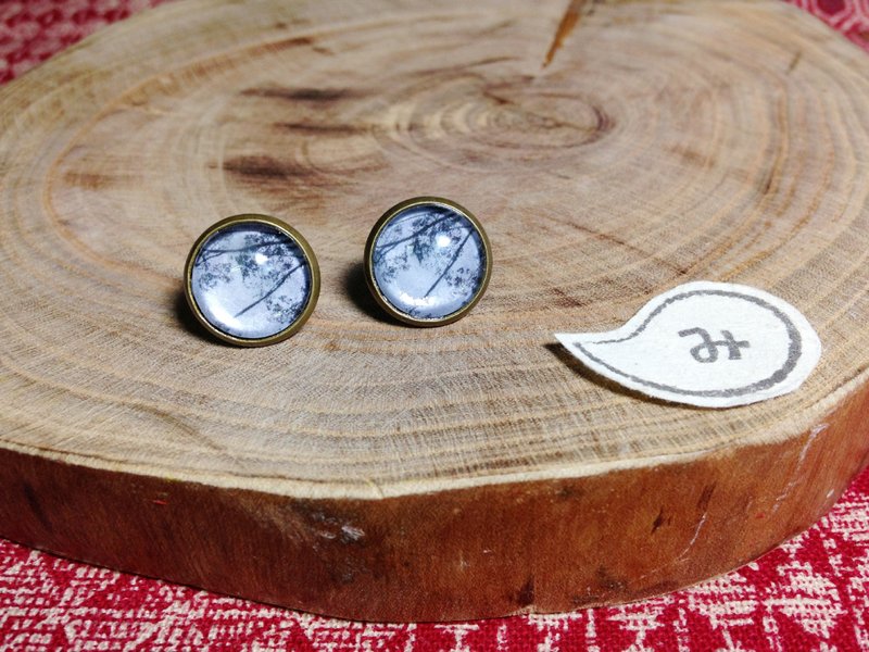 【 耳环 】伊藤警官的秘密*可改夹式 - 耳环/耳夹 - 其他金属 灰色