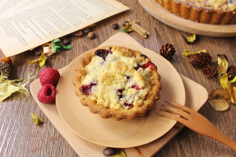 【Apie烘焙研究中心】手工综合莓果塔/二入 - 蛋糕/甜点 - 新鲜食材 黄色