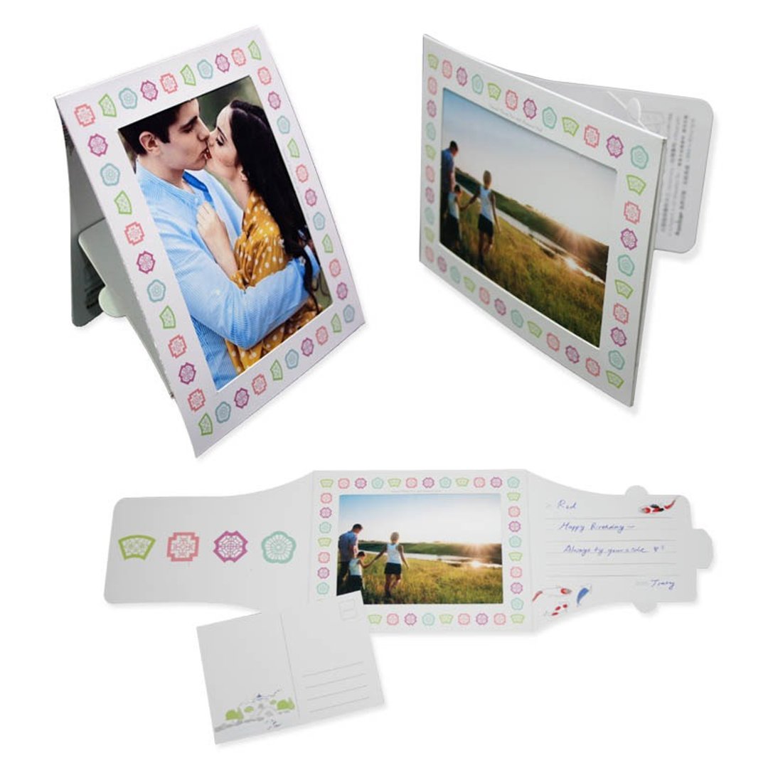 Xpress Card 四喜传情卡 | 多功能卡片相框 环保免信封 - 喜帖 - 纸 红色
