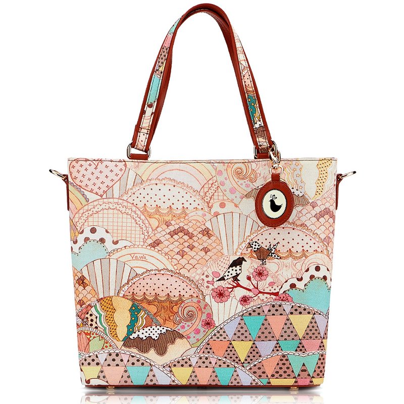 Sakura Doily Basket Bag 钱包 - 手提包/手提袋 - 其他材质 多色