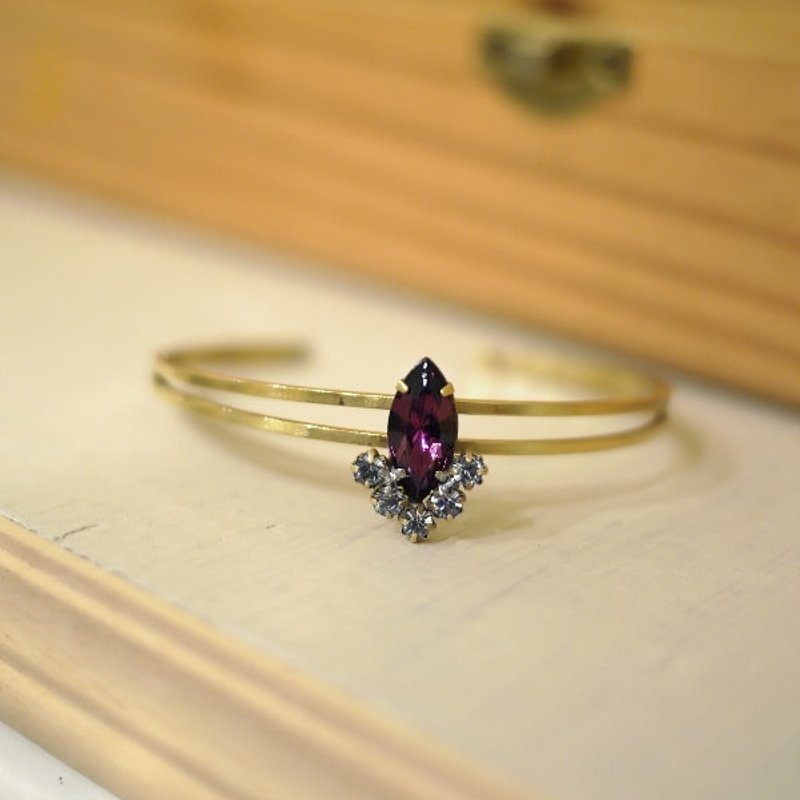 【金＊夏琳 · 饰品】马眼复古宝石手镯 - 手链/手环 - 宝石 