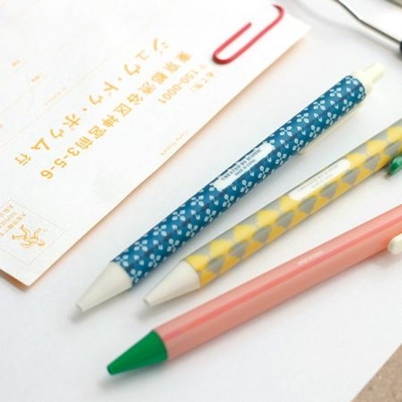 Dessin x Iconic-0.38 叩叩乐原子笔-海洋花,ICO81180 - 其他 - 塑料 多色