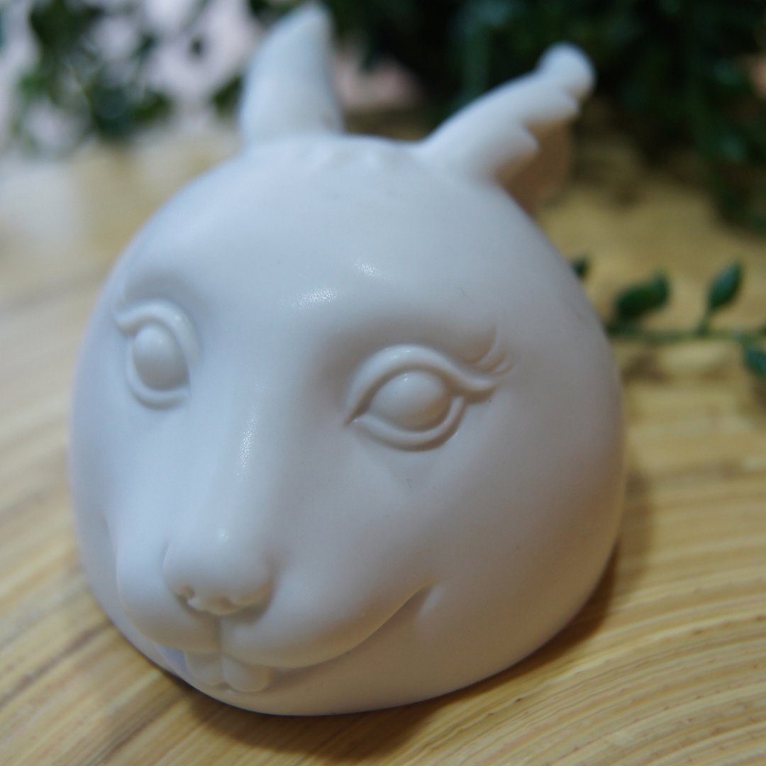 好合苑 十二生肖杯 兔献瑞 - 茶具/茶杯 - 其他材质 白色