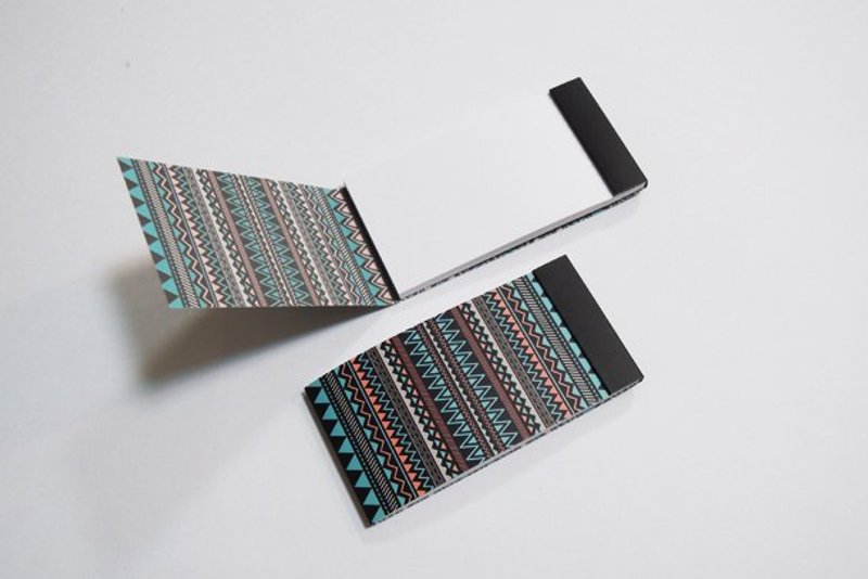 三角形排列民族风便条纸 - 黑 - 便条纸/标签贴 - 纸 黑色