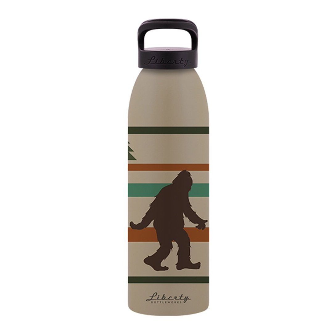 Liberty 美制超轻量环保运动水壶-700ml-大脚怪在哪里/单一尺寸 - 水瓶/水壶 - 其他金属 多色