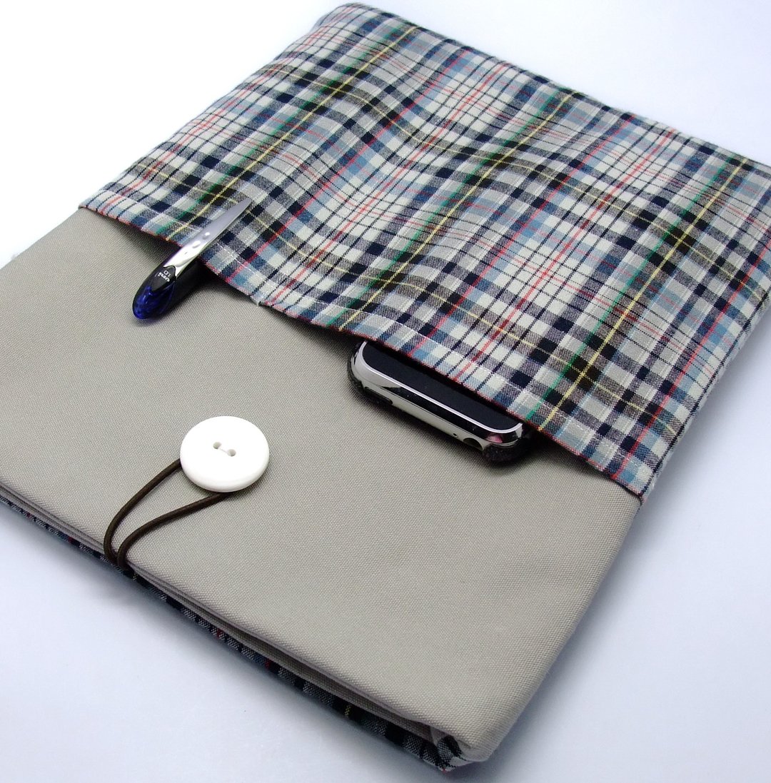 Macbook case, Laptop/Computer case (量身订制) 电脑包 (M-33) - 电脑包 - 棉 灰色