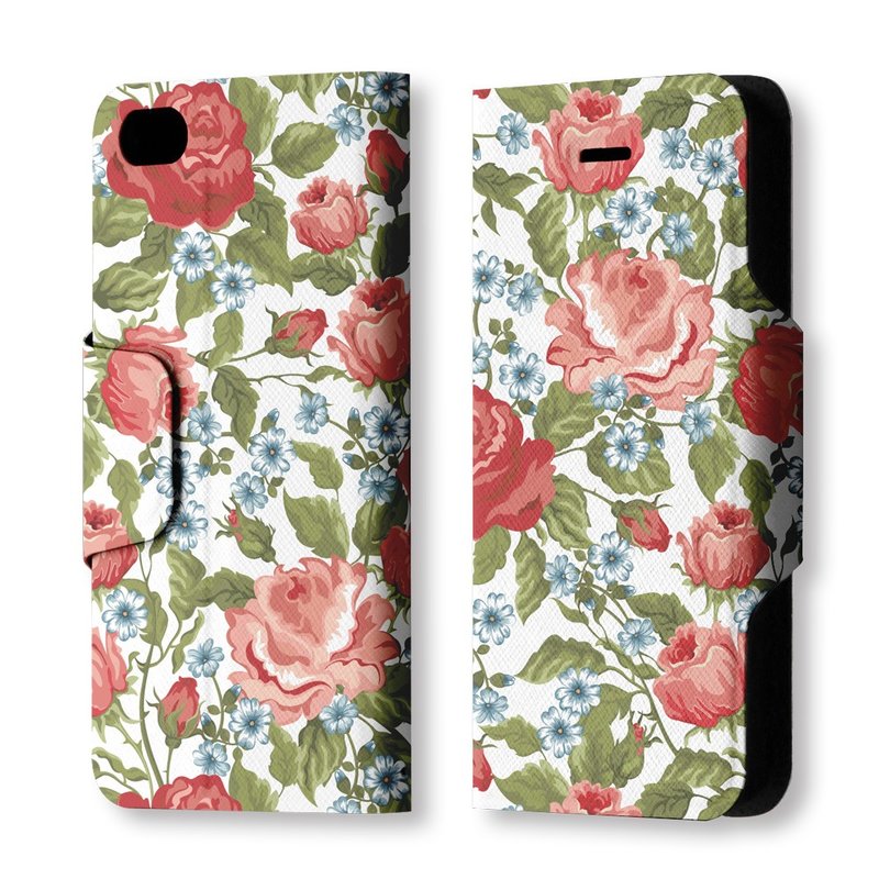 PIXOSTYLE iPhone 5/5S/5C 翻盖式皮套：爱恋春色 PSIB5-002R - 手机壳/手机套 - 真皮 多色