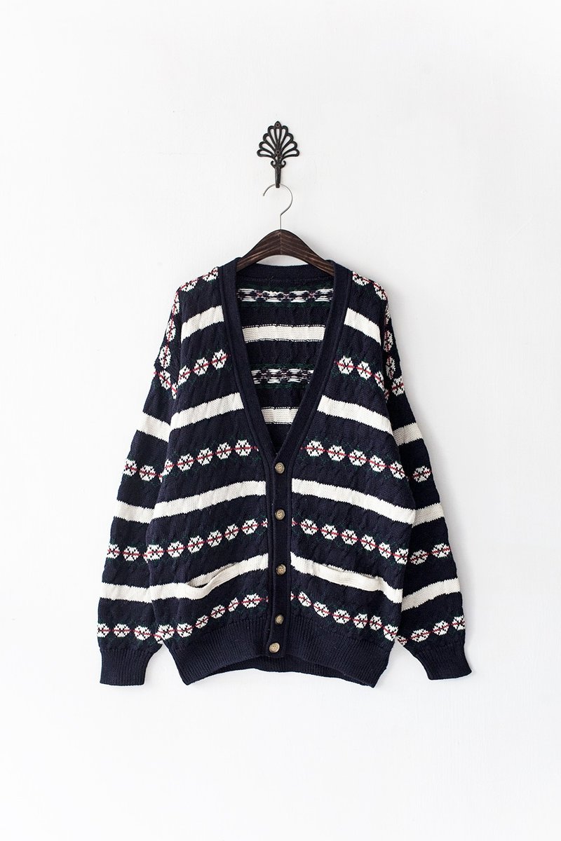 【Banana Flyin'】复古着 宽松 开襟毛衣 - 男装针织衫/毛衣 - 其他材质 