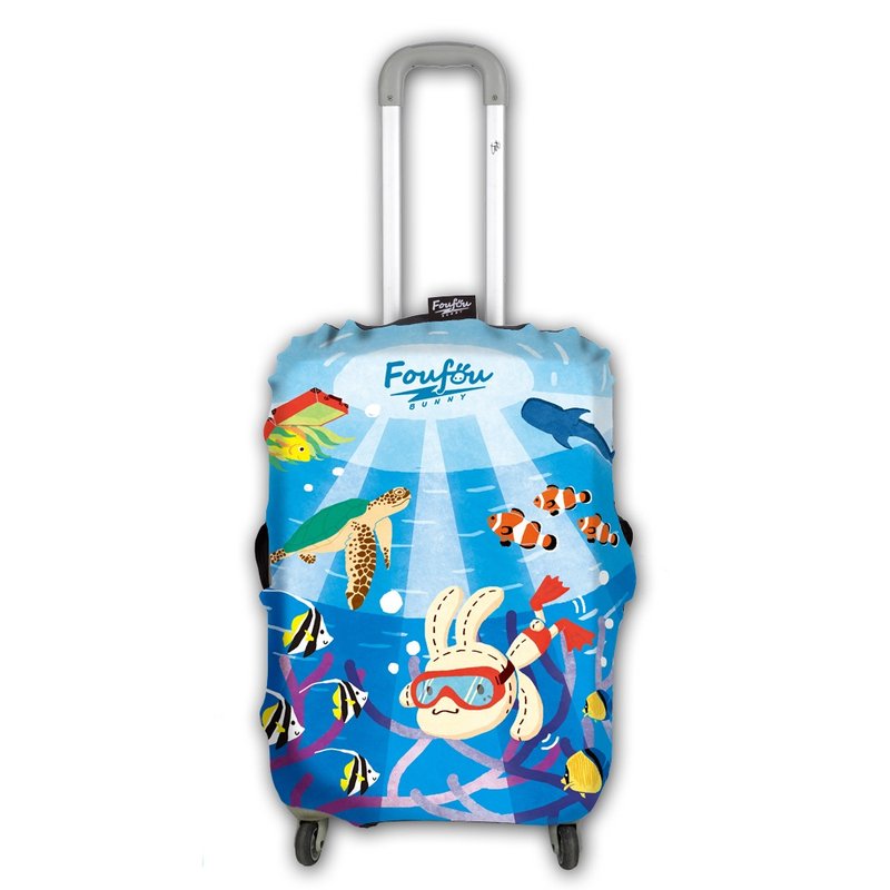 《Foufou》缤纷行李箱套v.2(2款) -M - 行李箱/行李箱保护套 - 其他材质 多色