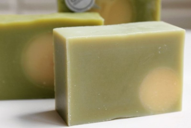 纯净洁颜手工皂●金萱绿茶 - 脸部清洁/卸妆用品 - 植物．花 绿色