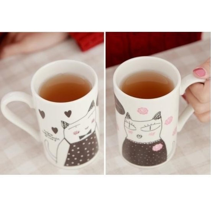 Noafamily,诺亚情人冷热变色马克杯一组 - 咖啡杯/马克杯 - 其他材质 白色