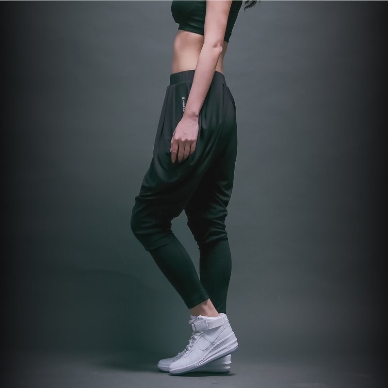 Origin Zero 1.0 F.L.O.W. C.I.T.Y. 飞鼠裤_量子黑 - 女装长裤 - 棉．麻 