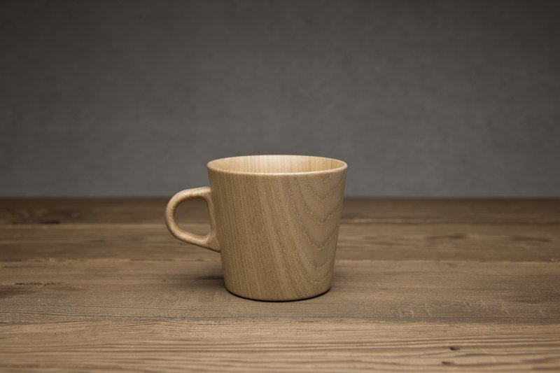 高桥工艺 手工 木头 马克杯  S  size KAMI Mug Cup  S - 咖啡杯/马克杯 - 木头 咖啡色