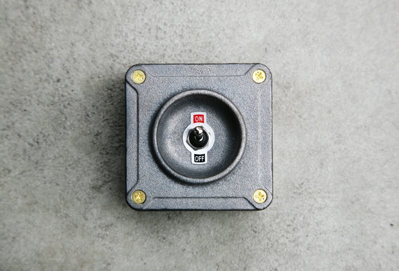 M.F.S SWITCH | 铸铁开关 - 摆饰 - 其他金属 灰色