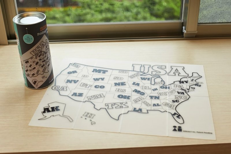 【弥月礼+野餐垫】美国Silikids USA防滑小折餐垫--果冻白 - 其他 - 硅胶 白色