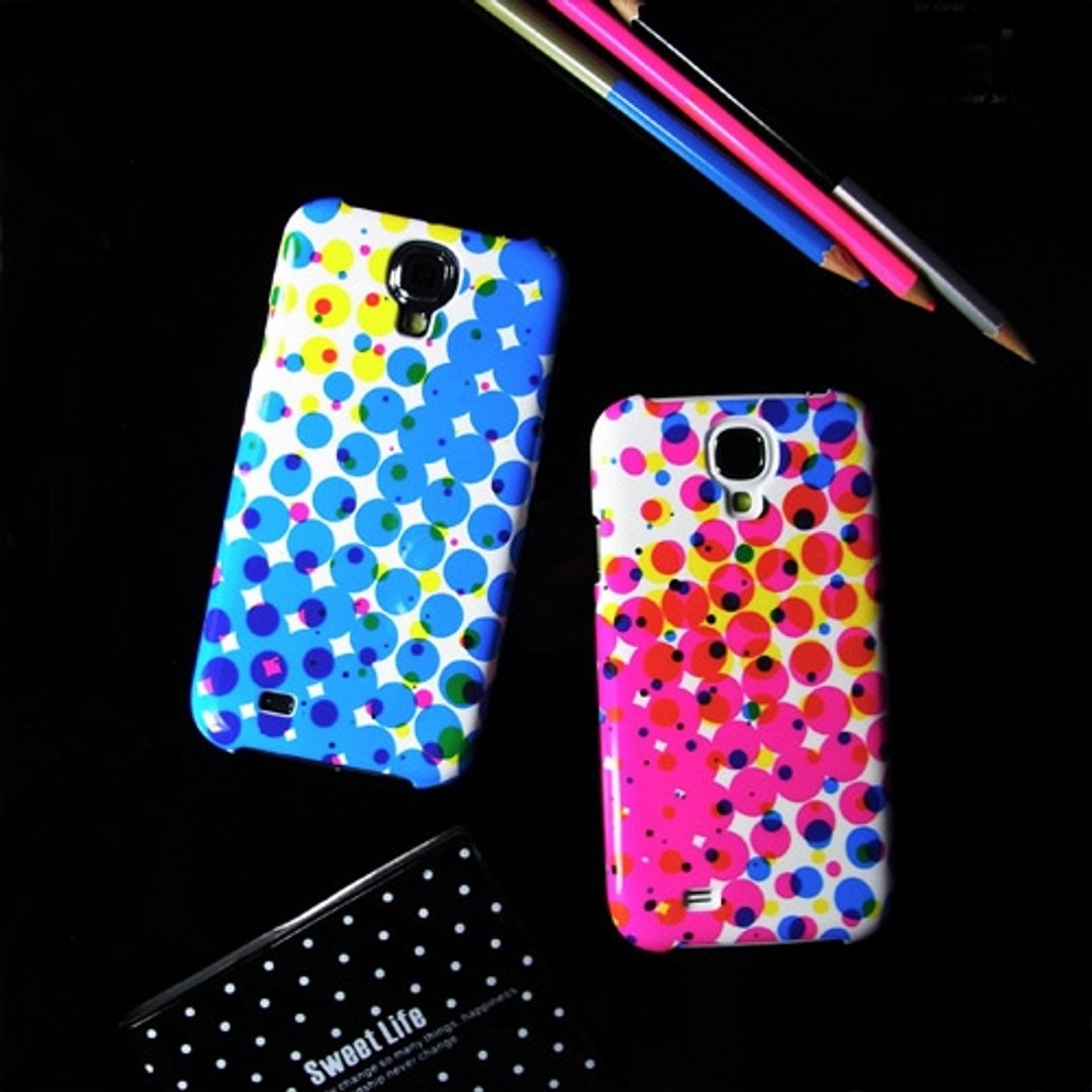 Kalo 卡乐创意 Galaxy S4 彩绘风格保护壳-网点 - 其他 - 塑料 多色