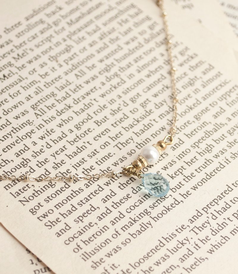 ❈La Don 拉冬❈ - 扣式手链 - 清透蓝 - 手链/手环 - 其他金属 蓝色