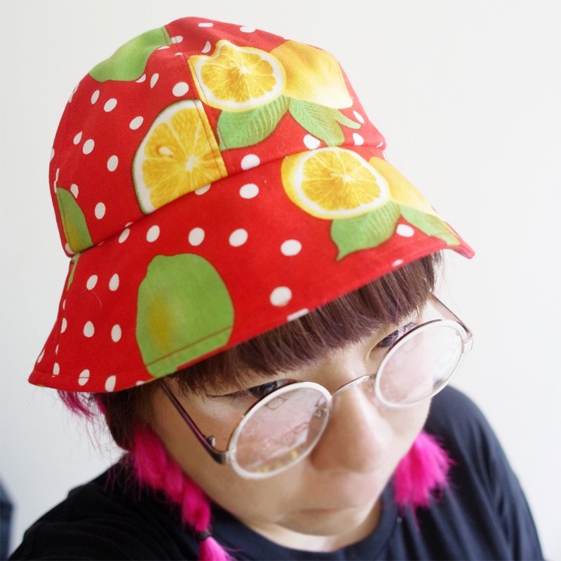 A MERRY HEART♥花样年华柠檬派日式小学生帽 - 帽子 - 其他材质 