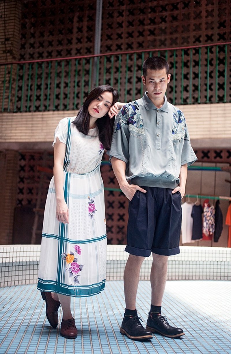 古着 Vintage 男子汉上衣 - 男装上衣/T 恤 - 其他材质 绿色