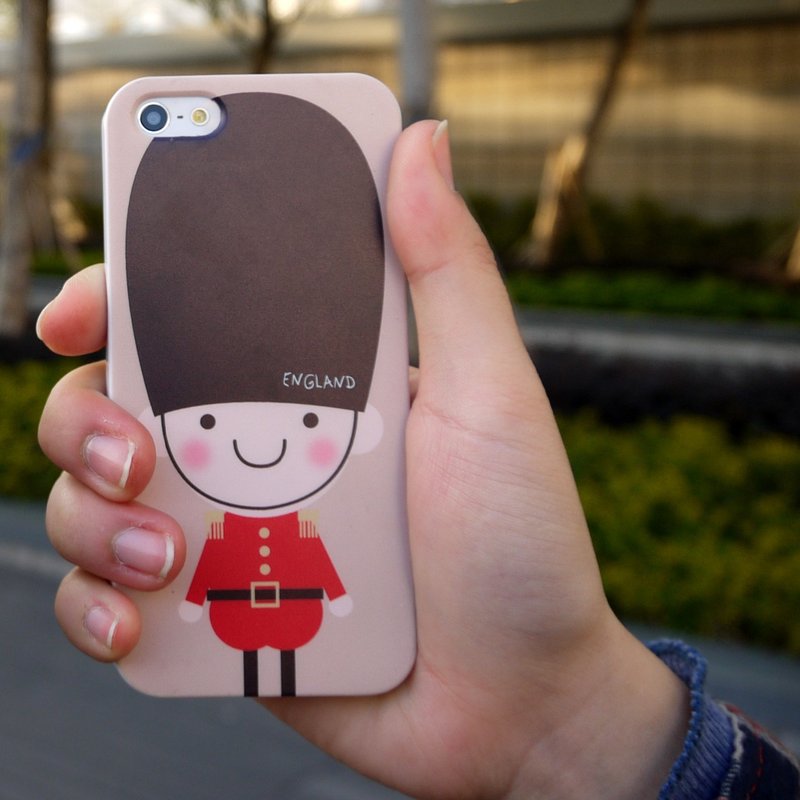 香港原创设计 可爱英伦小卫兵 iPhone X,  iPhone 8,  iPhone 8 Plus,  iPhone 7, iPhone 7 Plus, iphone 6/6S , iphone 6/6S PLUS, Samsung Galaxy Note 7 透明手机壳 - 手机壳/手机套 - 塑料 