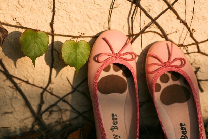 Gummy Bear--法式娃娃 - 芭蕾鞋/娃娃鞋 - 真皮 多色