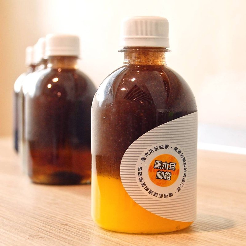 黑木耳柳橙│黑木耳露+柳橙汁 - 果汁/蔬果汁 - 新鲜食材 黄色