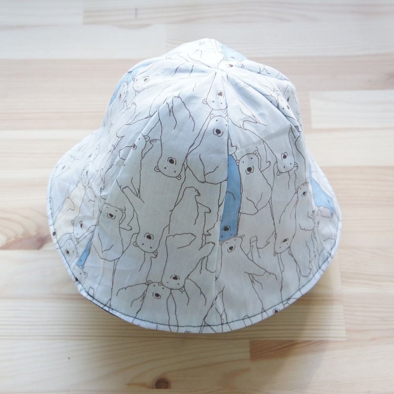 你的帽子-刺绣双面帽/白熊俱乐部 - 帽子 - 其他材质 