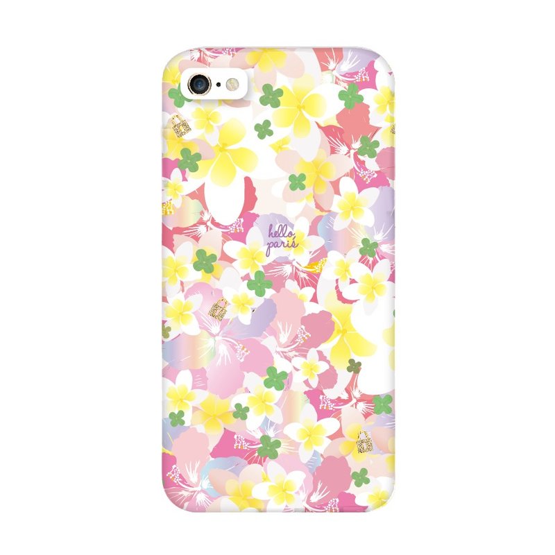 小幸运草花园手机壳 - 手机壳/手机套 - 其他材质 粉红色