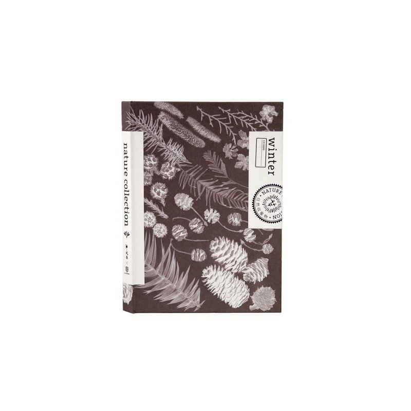 九口山X野风集 自然收集物限量系列 (冬)(深) - 笔记本/手帐 - 纸 多色