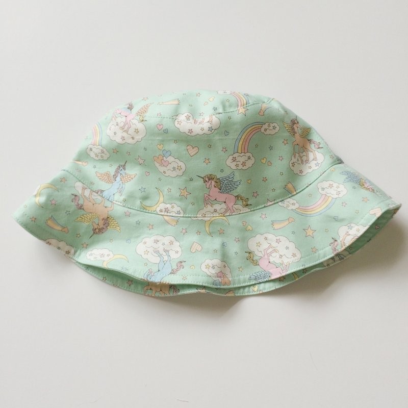MaryWil百搭渔夫帽-粉绿的幸运独角兽（现货发售中） - 帽子 - 其他材质 绿色