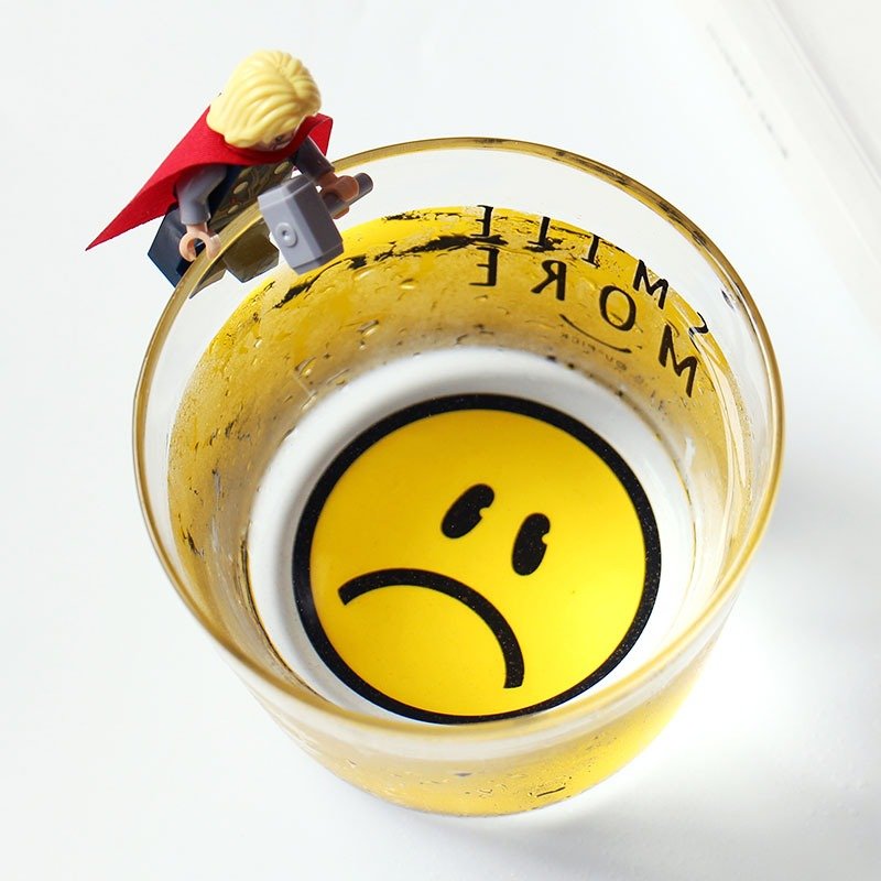 U-PICK原品生活 高硼硅耐热玻璃杯 表情玻璃杯系列 水杯茶杯 - 茶具/茶杯 - 玻璃 