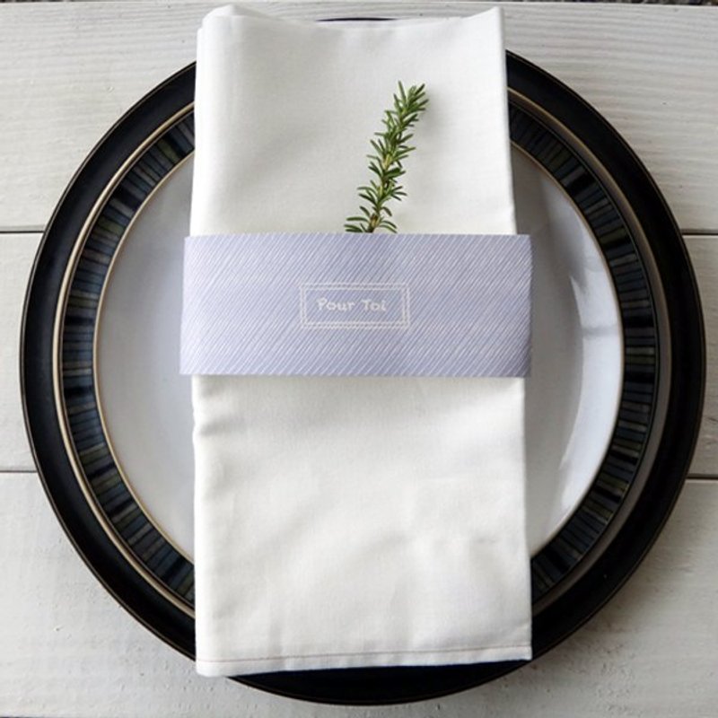 礼品装饰带-斜线蓝-大 - 包装材料 - 纸 蓝色