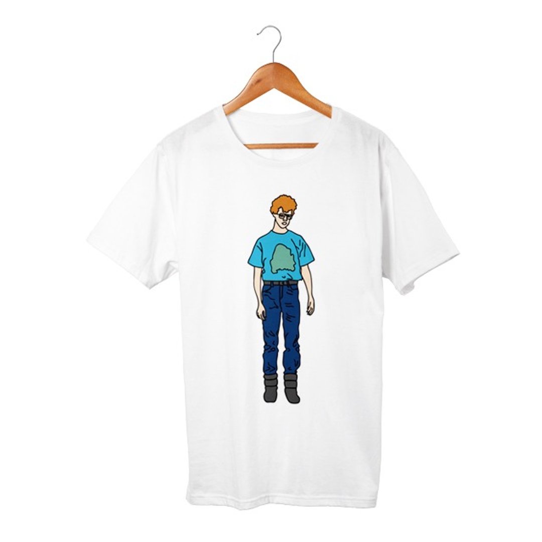Napoleon T-shirt - 中性连帽卫衣/T 恤 - 棉 白色