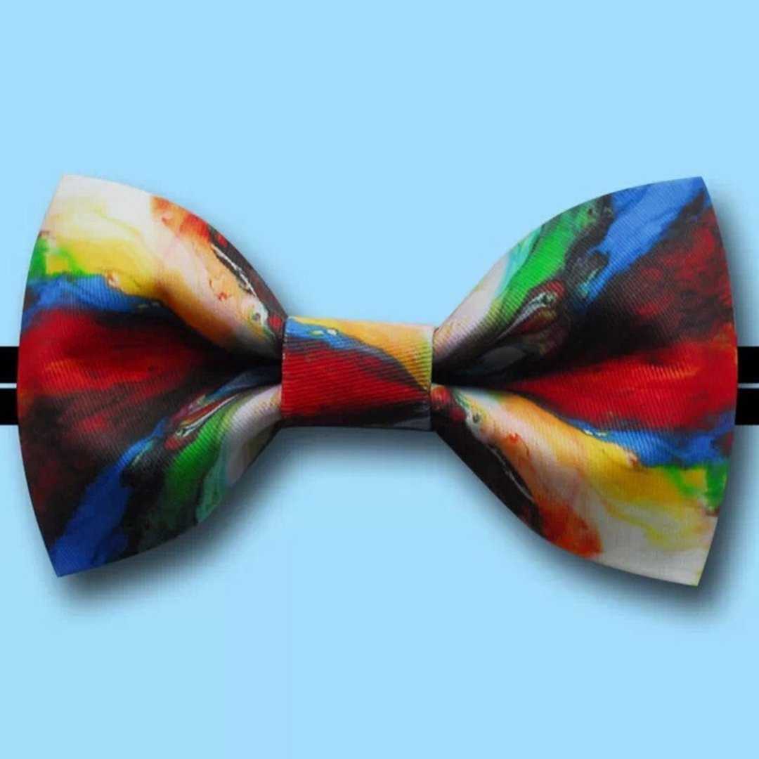 独立设计 印花 系列 领结 Bow Tie 编号065 - 领带/领带夹 - 其他材质 多色