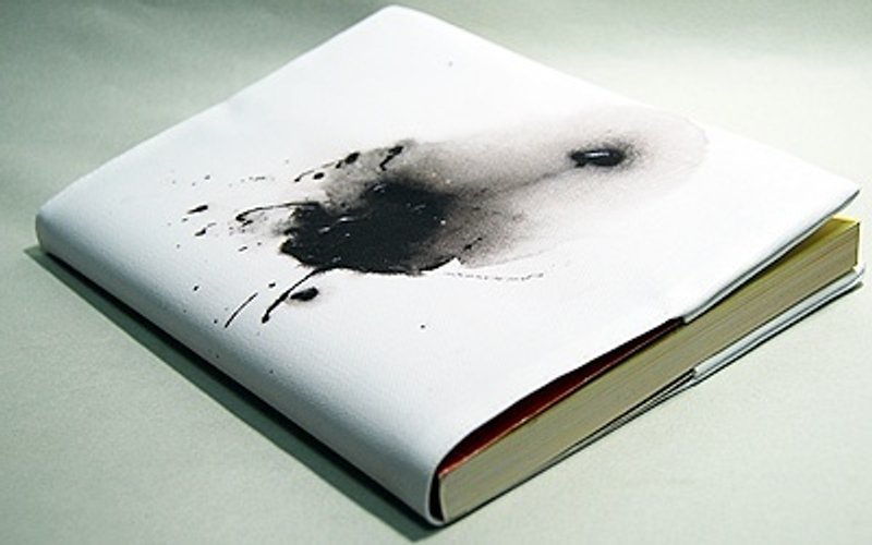 tai-chi(w)变形的太极(白) - A5书衣 - 笔记本/手帐 - 防水材质 