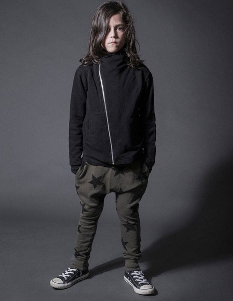 2015秋冬潮牌NUNUNU 星星飞鼠库/ star baggy pants - 其他 - 棉．麻 黑色