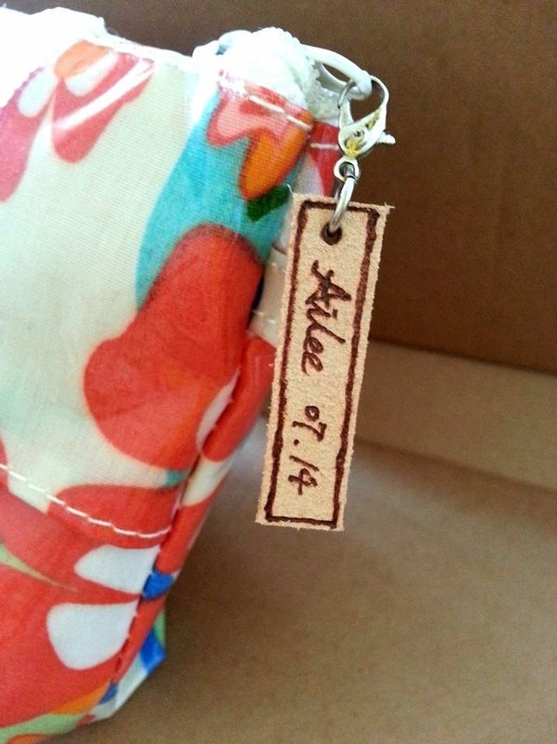 勾住的 是你的.我的  /接单订制/ - 吊饰 - 真皮 咖啡色