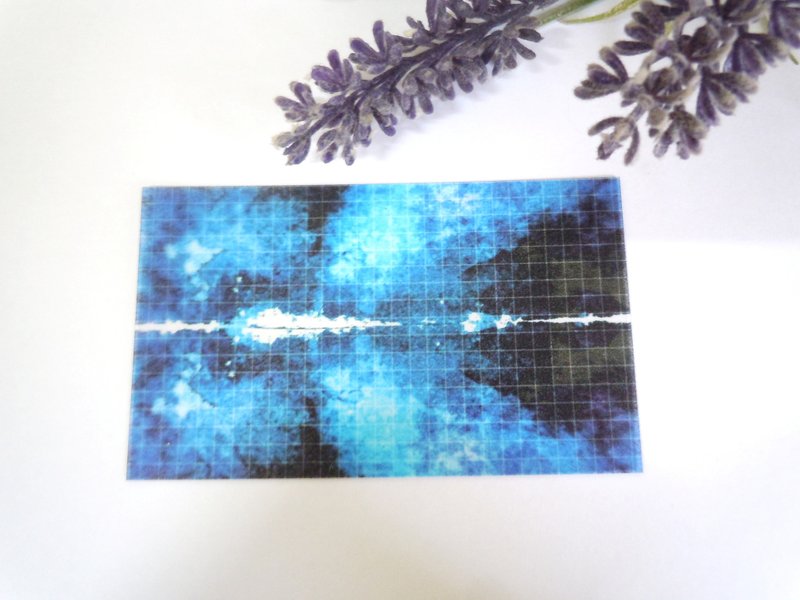 星夜  纸胶带分装片 - 卡片/明信片 - 塑料 