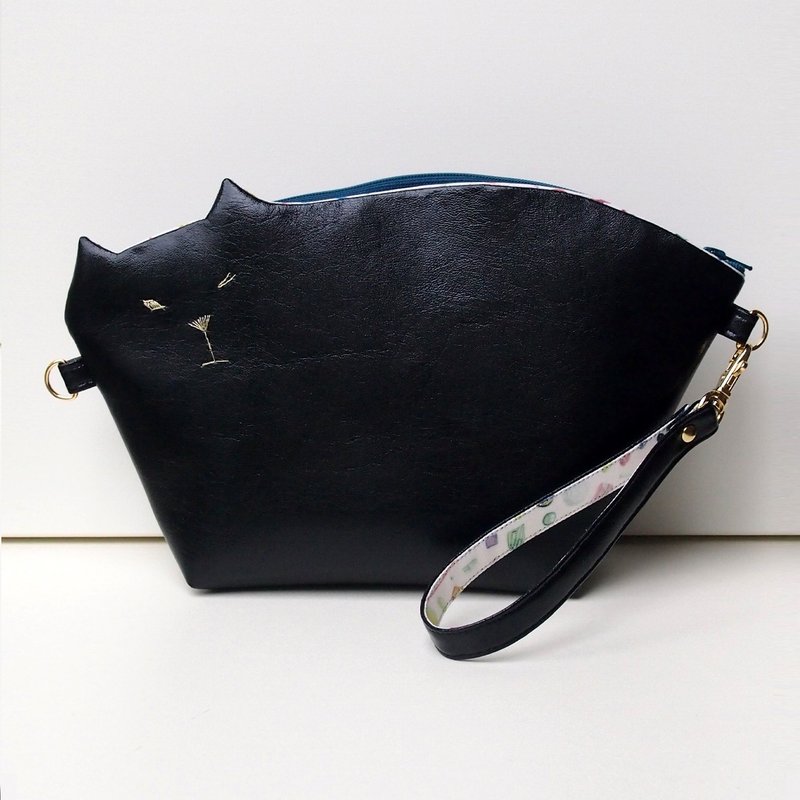 Cat No. clutch pochette 2way010 [MTO] - 其他 - 其他材质 黑色