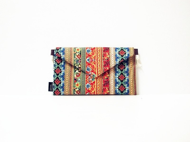 【手拿侧背信封Dream Bag-奢华宫廷】 - 手拿包 - 其他材质 多色