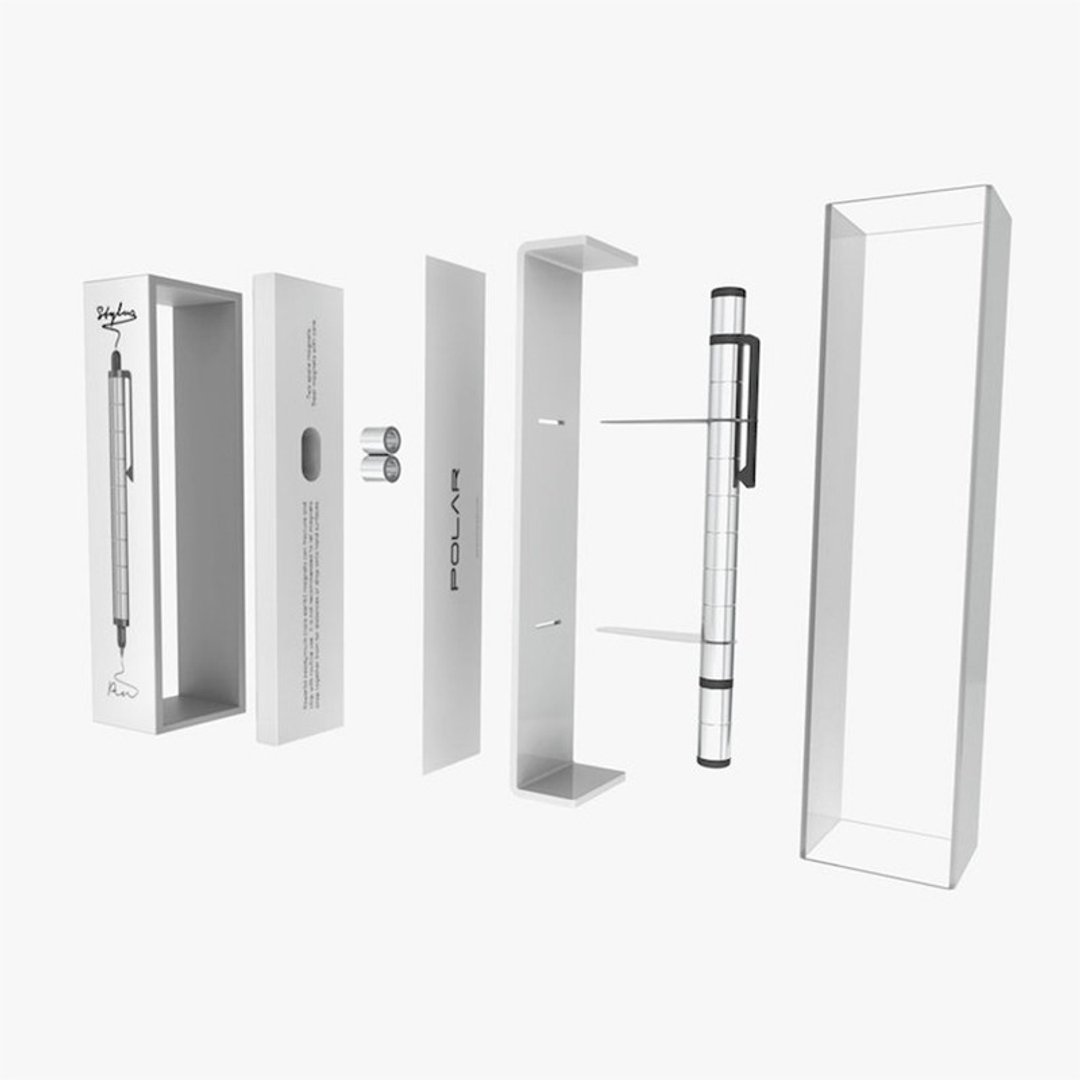 Polar pen 2.0 磁极笔 (极地银) - 其他 - 其他金属 银色