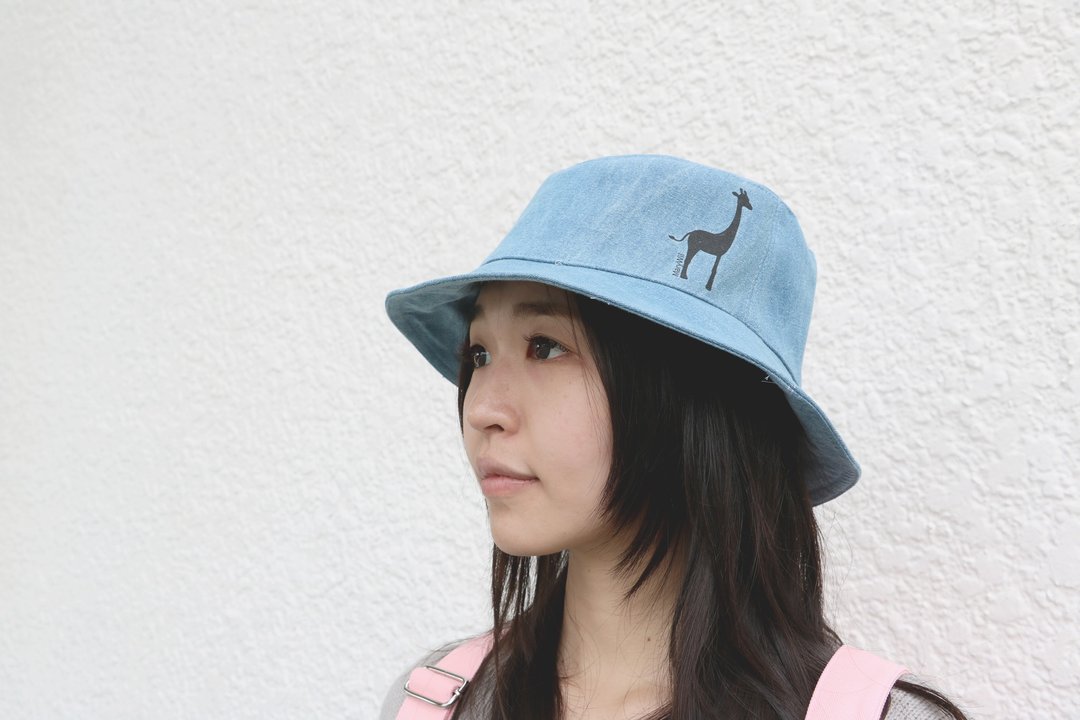 MaryWil百搭渔夫帽-百搭牛仔款 - 帽子 - 其他材质 白色