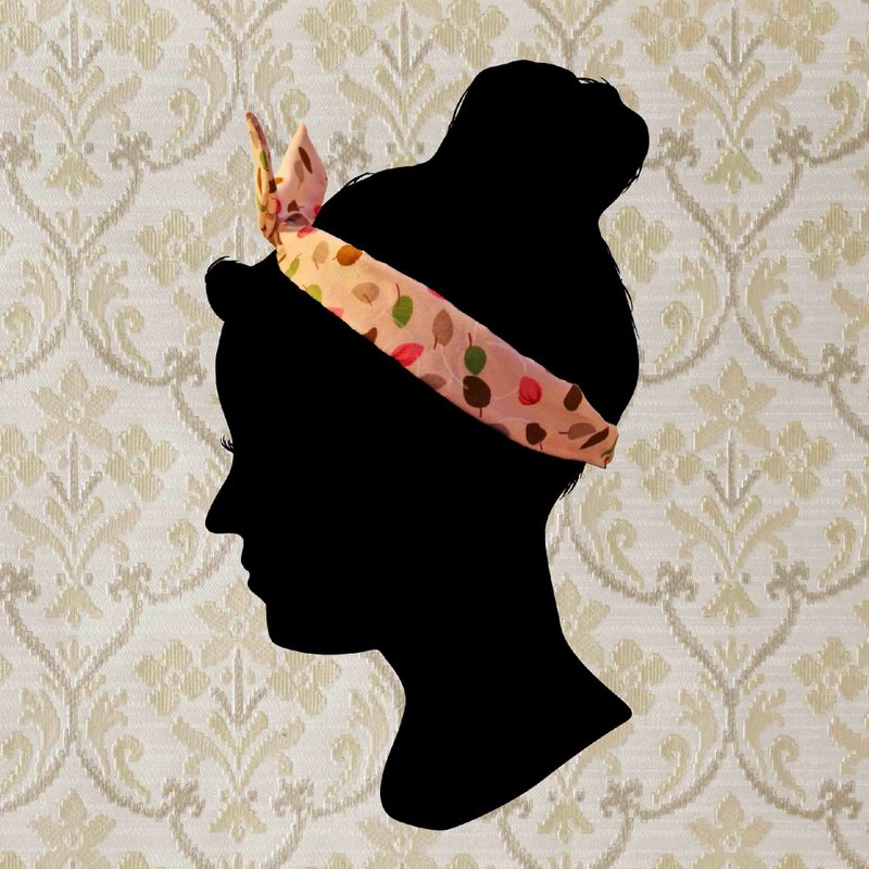 【 T - C 】Vintage Girls 复古 发带 炎炎夏日 - 发饰 - 棉．麻 