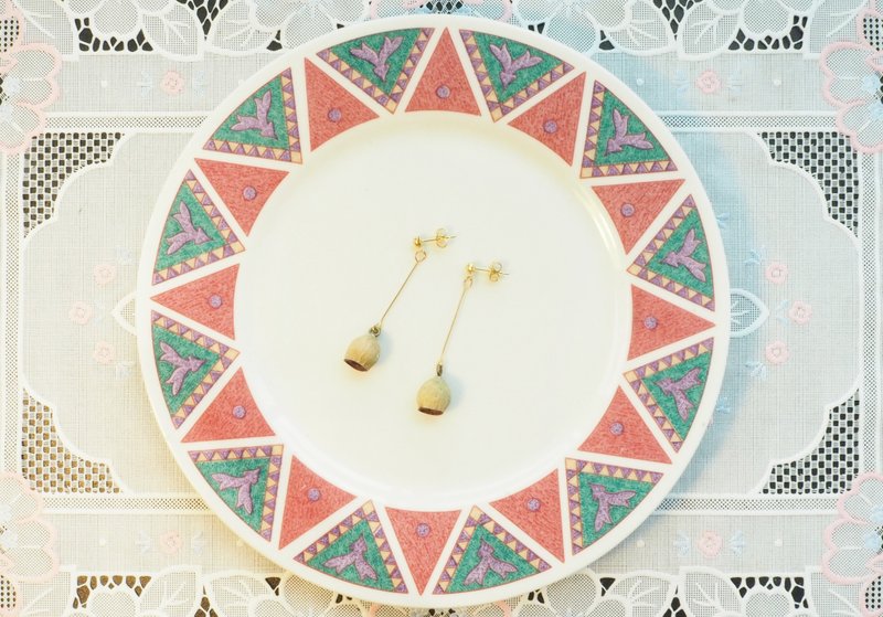 ⋄小清新⋄干燥花耳饰/耳环 - 耳环/耳夹 - 植物．花 